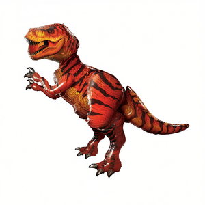 Ballon gonflable dinosaure Jurassic World Airwalkers 172x154cm pour décoration de fête - Product Image 2