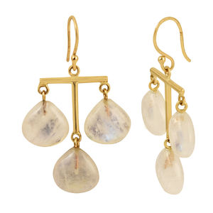 Pendiente de plata esterlina 925 hecho a mano clásico mejor diseño rojo ónix piedra preciosa bisel chapado en oro pendiente de gota para regalo de fiesta de boda - Product Image 3