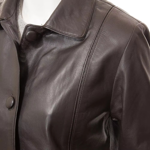 Chaquetas de Cuero de Moda para Mujer, Temporada de Invierno y Otoño, Diseño con Múltiples Bolsillos - Product Image 4