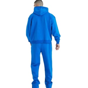 Chándales de alta calidad Premium para hombre, ropa de calle, chándal de algodón 100%, logotipo personalizado, conjunto para correr al aire libre, ligero - Product Image 6