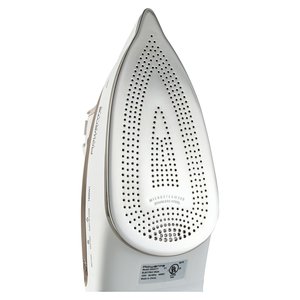 Plancha Eléctrica DX1635 en Marrón y Azul, 2400W, con Vapor de Acero Plus - Product Image 3