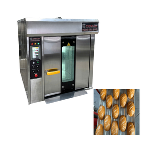 Easy to Use 8 <b>Trays</b> Oven for Baking Bread Iso Certificate Bread <b>Toaster</b> Altuntop Trolley Rotary Oven Kien an Vietnam - Product Image 1