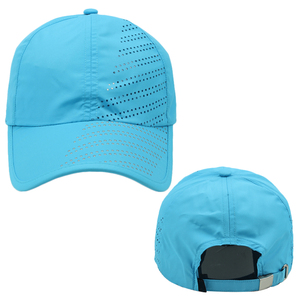 Casquette de baseball multi-panneaux en sergé de coton imperméable personnalisée pour homme, avec sangle réglable, respirante, style papa uni, broderie, idéale pour le golf et l'été - Product Image 5