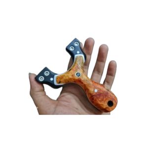 Tirachinas Bimbim Micarta de alta resistencia diseñado para Precisión y práctica de tiro segura con materiales de núcleo Premium - Product Image 6