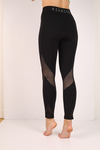 Ensemble de vêtements personnalisés Ensemble de fitness Pantalon taille haute Leggings de yoga et d'entraînement pour femmes Élasthanne GM Techniques par sublimation en quantité OEM - Product Image 3