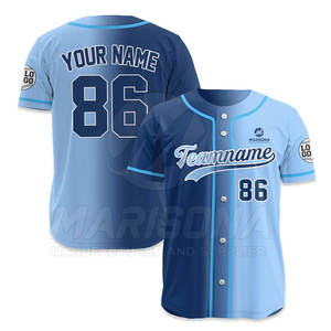 Camiseta de Béisbol de Talla Grande Más Vendida, Material Duradero, Color Sólido - Product Image 2