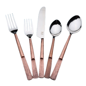 Celia Copper <b>Flatware</b>, 5-Pc. Place Setting - Product Image 1
