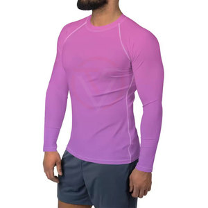 Équipement d'entraînement de combat de bonne qualité, rashguard personnalisé pour hommes à prix raisonnable, rashguard MMA le plus vendu par Toffy Sports - Product Image 5