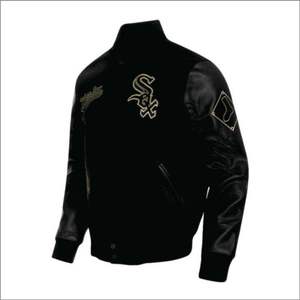 Vestes Streetwear grande taille pour hommes avec logo personnalisé OEM Letterman vintage style universitaire brodé design baseball décontracté peigné - Product Image 1