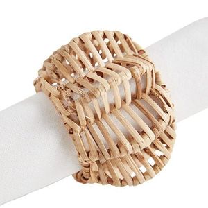 Anillo para Servilletas de Ratán de Fabricante Confiable, Diseñado para una Decoración de Mesa Moderna con Aspecto de Fibra Natural - Product Image 3