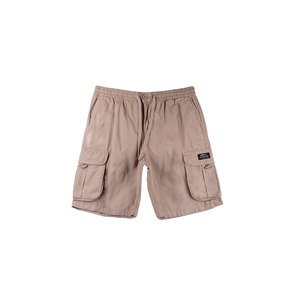 Shorts d'hiver sportifs pour hommes, imprimés, respirants, en toile, taille mi-haute élastique, séchage rapide, anti-plis, multi-poches, pour l'extérieur, 100% coton - Product Image 5