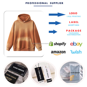 Sudadera con Capucha de Felpa Tie Dye Personalizada, Estilo Vintage Lavado, Alta Calidad, 380 Gramos, Peso Pesado, Talla Grande para Hombre - Product Image 4