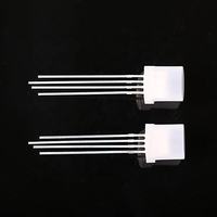 Diode LED UV Juhong 10 mm Super Flux Dimmable Certifiée ROHS, à trou traversant, à tête ronde, ultra-lumineuse, 365 nm