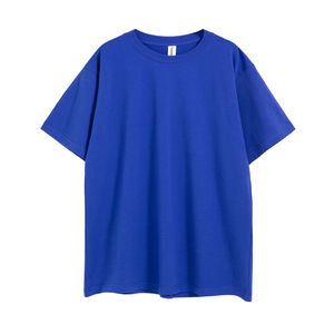 เสื้อยืดลายว่างเปล่าย้อมทรงโอเวอร์ไซซ์สำหรับผู้ชายชุดเล่นกีฬาลำลองระบายอากาศได้ดีไหล่ตก100% ผ้าฝ้ายน้ำหนักมาก - Product Image 2