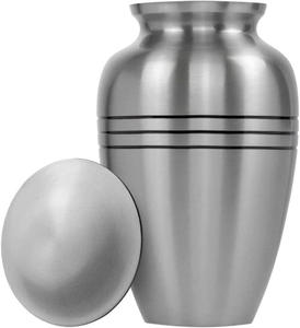 Urne funéraire en métal Elegance entièrement chromée avec couleur et tailles personnalisées pour la maison aux prix de gros - Product Image 3
