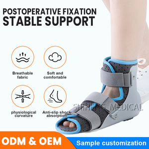 Botte orthopédique médicale à angle réglable avec attelle de cheville pour blessure, entorse de la cheville, physiothérapie du pied - Product Image 3