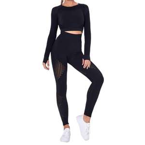 Haute qualité 2022 dernière conception vente en gros femmes Gym Fitness ensemble confortable personnalisé couleur taille Style ODM - Product Image 1