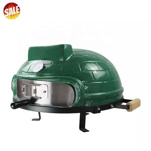 Mini horno de <span class=keywords><strong>pizza</strong></span> de acero para interiores y exteriores, horno pequeño de 21 pulgadas de cerámica para cocinar huevos, barbacoa, SEB KAMADO, estilo <span class=keywords><strong>italiano</strong></span> - Product Image 3