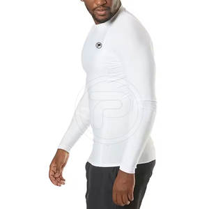 Alta calidad MMA Rash Guard Nueva llegada Spandex Poliéster Hecho Característica transpirable - Product Image 3