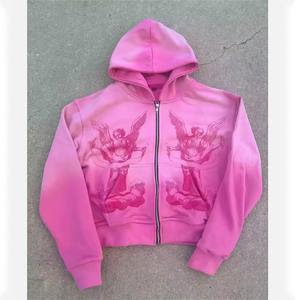 Sudadera con Capucha Extra Grande, Tejida, Bordada, 100% Algodón de Alta Calidad, Estampada, Impermeable, para Hombre y Mujer - Product Image 1