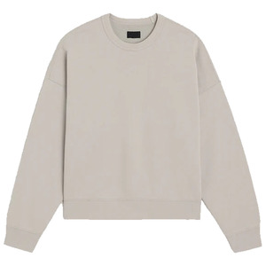 เสื้อสเวตเชิ้ตคอกลมแบบยูนิเซ็กซ์ ทรงโอเวอร์ไซส์ ผ้าเฟรนช์เทอร์รี่ ลายหัวใจ สไตล์มินิมอล สีเบจ แขนยาว สำหรับฤดูใบไม้ร่วง - Product Image 6