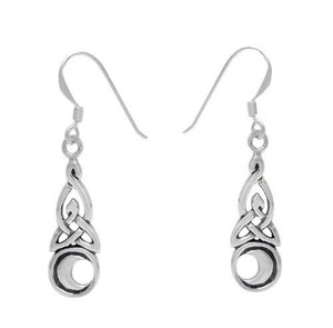 Atome en argent sterling balancent trouver des bijoux de boucle d'oreille bijoux à la mode pour le cadeau de bonne année prix de gros bijoux pour tous - Product Image 3
