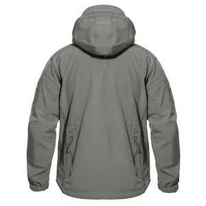 2024 arrivée nouvelles vestes à coque souple pour hommes avec Logo personnalisé respirant durable haute rue vestes à coque souple service OEM - Product Image 3