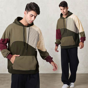 Nueva Sudadera con capucha de moda al por mayor para hombres Sudadera con capucha personalizada y con logotipo para hombres Sudaderas con capucha térmicas de manga larga de alta calidad para hombres - Product Image 3