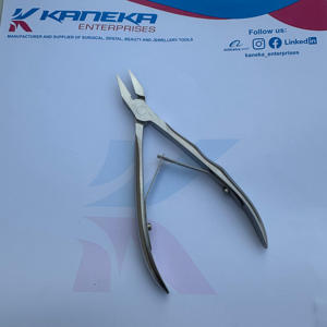 กรรไกรตัดหนังแบบกว้างทำจากสเตนเลสสตีลของรัสเซียใช้สำหรับดูแลเด็กนิ้วมืออุปกรณ์ทำเล็บแบบมืออาชีพออกแบบโลโก้ได้ตามต้องการ - Product Image 3