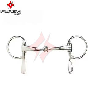 Fait sur mesure Finntack Bristol demi-joue embout de conduite rembourrage doux en acier inoxydable de haute qualité allemand argent anneau lâche culotte - Product Image 4