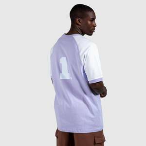 Vente en gros 100% coton anti-rides surdimensionné T-Shirt pour hommes personnalisé 3D Logo respirant bouffant imprimé à manches courtes lourd grande taille - Product Image 3