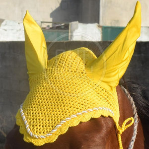 Durable Fabric Horse Ear <b>Bonnet</b> For Outdoor Training Daily Comfort Use Flexible Riding Horse Ear <b>Bonnet</b> - Product Image 2