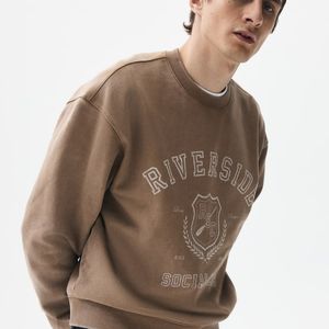 คอกลมสีพื้นระบายอากาศได้ดีสีพื้นเรียบแฟชั่นใหม่100% หนักแบบกำหนดเองได้ - Product Image 5