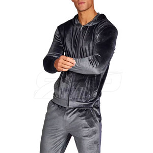 Fabrication en usine de survêtements en velours pour hommes fabriqués au Pakistan de haute qualité Survêtements en velours pour hommes - Product Image 3