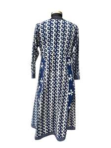 Elegante Vestido Índigo, Tela de Primera Calidad, Corte Moderno, Estilo Versátil para Oficina, Salidas, Eventos y Fiestas - Product Image 5