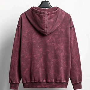 SUDADERA CON CAPUCHA ACID WASH con logotipo personalizado - Product Image 1