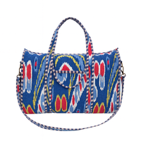 Sac de voyage week-end en coton indien fait main, multi-styles, grande capacité, durable, de luxe, tactique, décontracté, sportif, avec fermeture éclair
