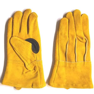 Gants de sécurité confortables et résistants à la chaleur pour le camping en plein air, en cuir de vachette, résistants à l'usure, anti-brûlure et anti-coupure pour les conducteurs - Product Image 2