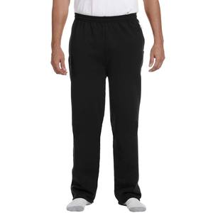 กางเกงขายาวทรงหลวมผ้าหนาผสมผสานสำหรับผู้ชายพร้อมโลโก้สั่งทำขายส่ง - Product Image 4