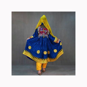 Nouvelle robe afghane en soie/coton pour femmes grandes tailles, taille personnalisée, robe Kuchi, pour mariages et fêtes, manches longues, Salwar Kameez - Product Image 3