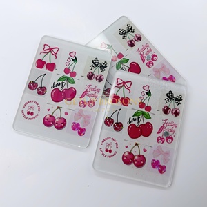 Latest Sustainable Custom Acrylic Lash Tile Magnet Eyelash Extension Tweezers Flower Oval Custom Tiles Available - Product Image 5