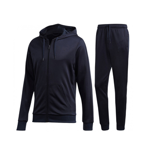 Conjunto deportivo de dos piezas lavado con ácido de gran tamaño para hombre, venta al por mayor, ropa deportiva con logotipo personalizado, chándal con cremallera, ropa deportiva de diseñador de invierno - Product Image 5