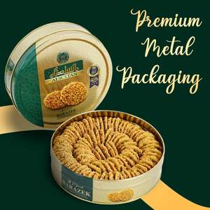 Meilleur prix BARAZEK 450GM Mini biscuits dessert au goût amer 100% naturel sain pour adultes et enfants Emballage en vrac - Product Image 4