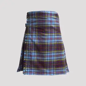 Best Quality Scottish Kilts best design high quality Traditional Dress Kilt for Men's breathable custom logo men's tartan kilts