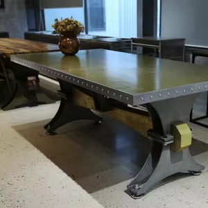 Coiffeuse d'extérieur/d'intérieur en métal moderne et meubles d'étude pour bureau à domicile Bureau à rabais du fabricant du Vietnam - Product Image 5