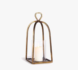 Linterna de metal negro de gran tamaño, ideal para iluminar su patio o jardín con un cálido y acogedor resplandor, linternas de decoración para eventos - Product Image 6