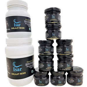 Extracto de hierba en polvo cultivado salvaje de resina de Shilajit del Himalaya pura de calidad superior rico en ácido fúlvico embalaje de etiqueta personalizada - Product Image 4