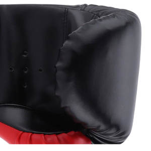 Guantes de boxeo de cuero para hombre, guantes de combate de entrenamiento profesional para todos los géneros - Product Image 4