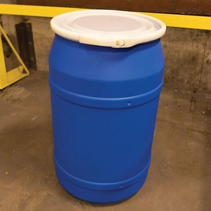 Fût en acier de 55 gallons, robuste, étanche, conteneur de stockage de qualité industrielle - Product Image 2