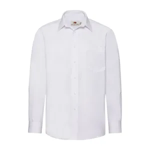 <b>Long</b> <b>Sleeve</b> Poplin <b>Shirt</b> for Corporate Merchandising Promotional <b>Polo</b> <b>Shirts</b> - Product Image 1